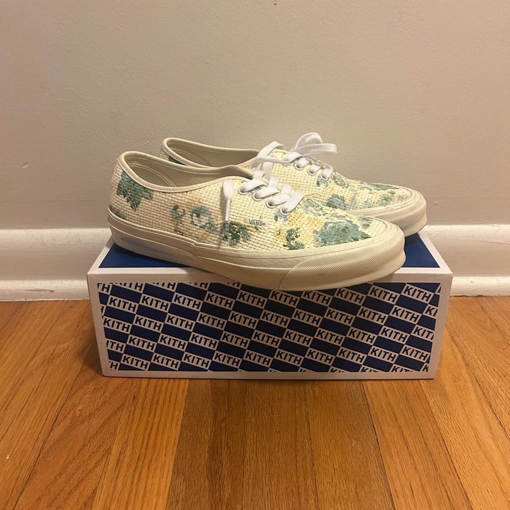 Vans Vault x Kith OG Authentic LX - vintage floral, men’s size 10
